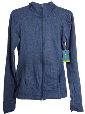 Tek Gear Women's Essential Performance Full-Zip Jacket Navy Romance - Small